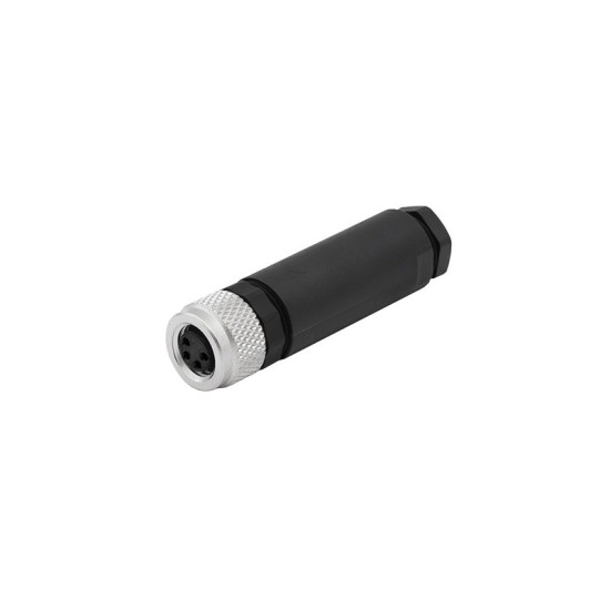 Złącze M8 4 pin żeński, wtyk prosty | binder 99 3376 100 04