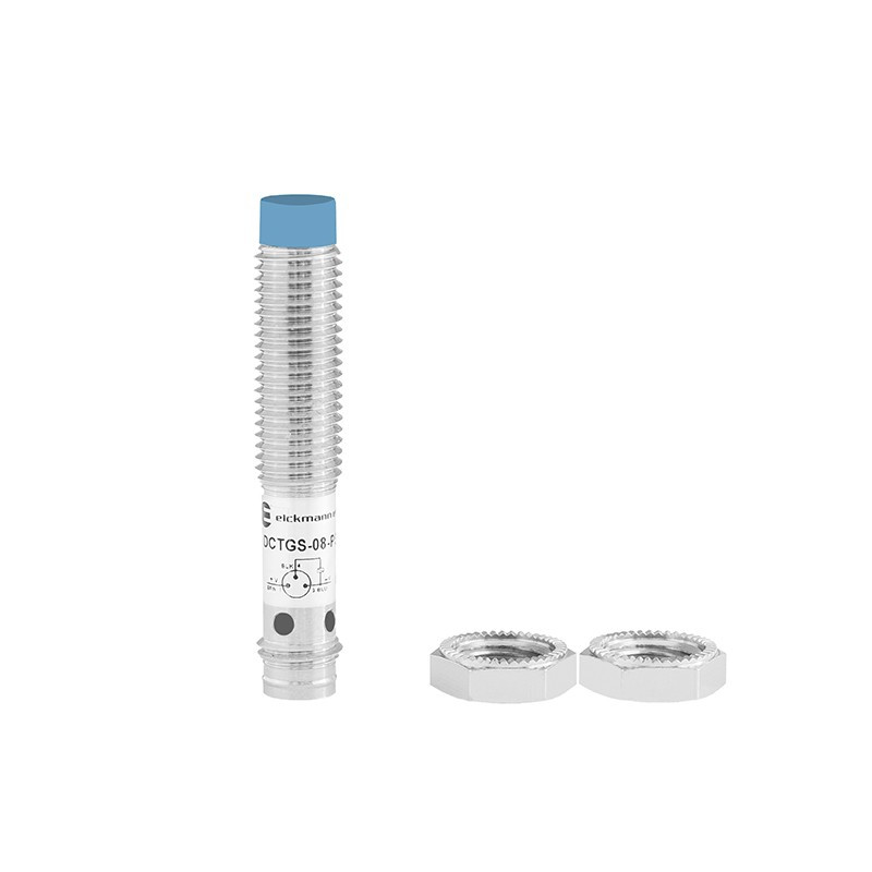 Czujnik indukcyjny M8 DCTGS-08-PSK-ST3 6 mm, IP67