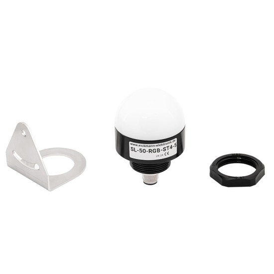 Lampka sygnalizacyjna - sygnał dzwiękowy SL-50-RGB-ST4-5 | Eickmann Elektronik