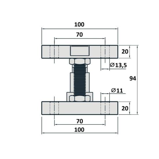 Zestaw montażowy AZK02 14604990 | WIKA