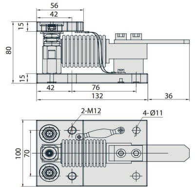 Zestaw montażowy AZK03 14605013 | WIKA