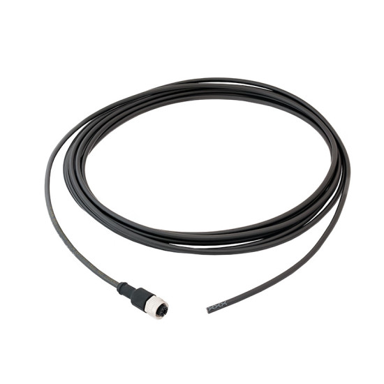 Przewód czujnikowy M12 4-pin żeński prosty 10 m PUR binder 79 3430 24 04