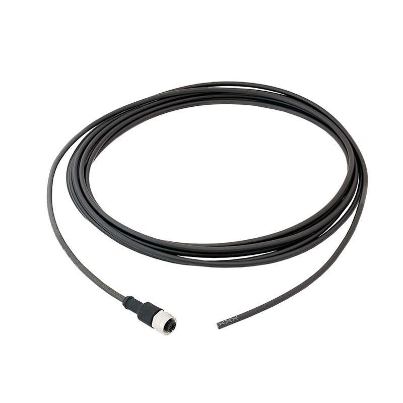 Przewód czujnikowy M12 4-pin żeński prosty 10 m PUR binder 79 3430 24 04