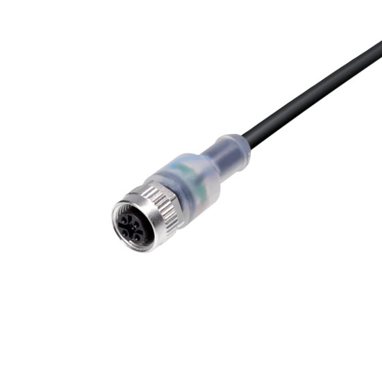 Przewód czujnikowy M12 LED - binder - M12 LED/4p/P/5m/PUR