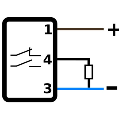 Czujnik widełkowy 30 mm, PNP NO/NC, św. czerwone | OGS-30-PUK-ST3