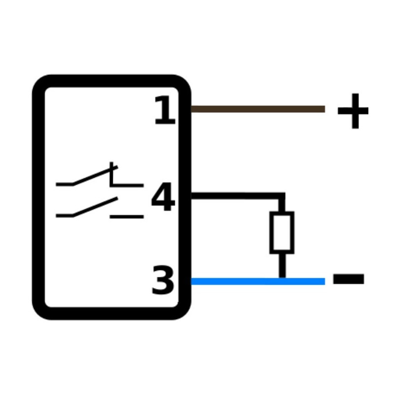 Czujnik widełkowy 30 mm, PNP NO/NC, św. czerwone | OGS-30-PUK-ST3