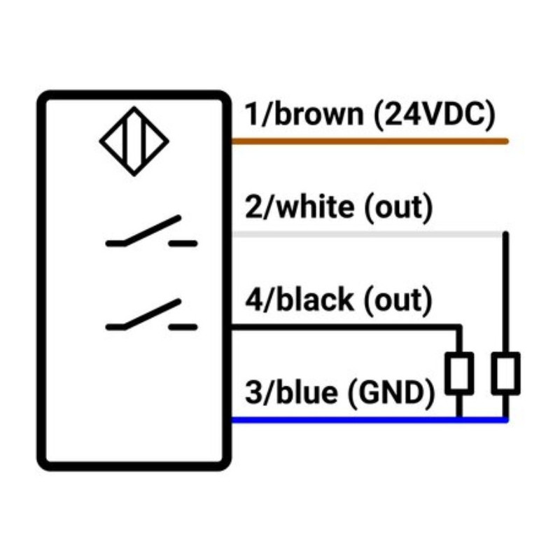 Czujnik do kalibracji TCP OLZ-40-2PSK-ST3-4 | Eickmann Elektronik
