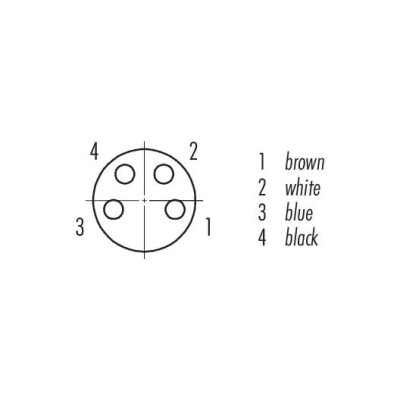 Przewód czujnikowy 77 3408 0000 50004-1000 | binder