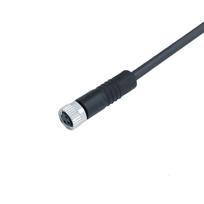 Przewód M8 3-pin żeński prosty 10 m PUR binder 77 3406 0000 50003-1000
