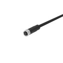 Przewód M8 4-pin prosty 5 m PUR | binder 77 3406 0000 50004-0500