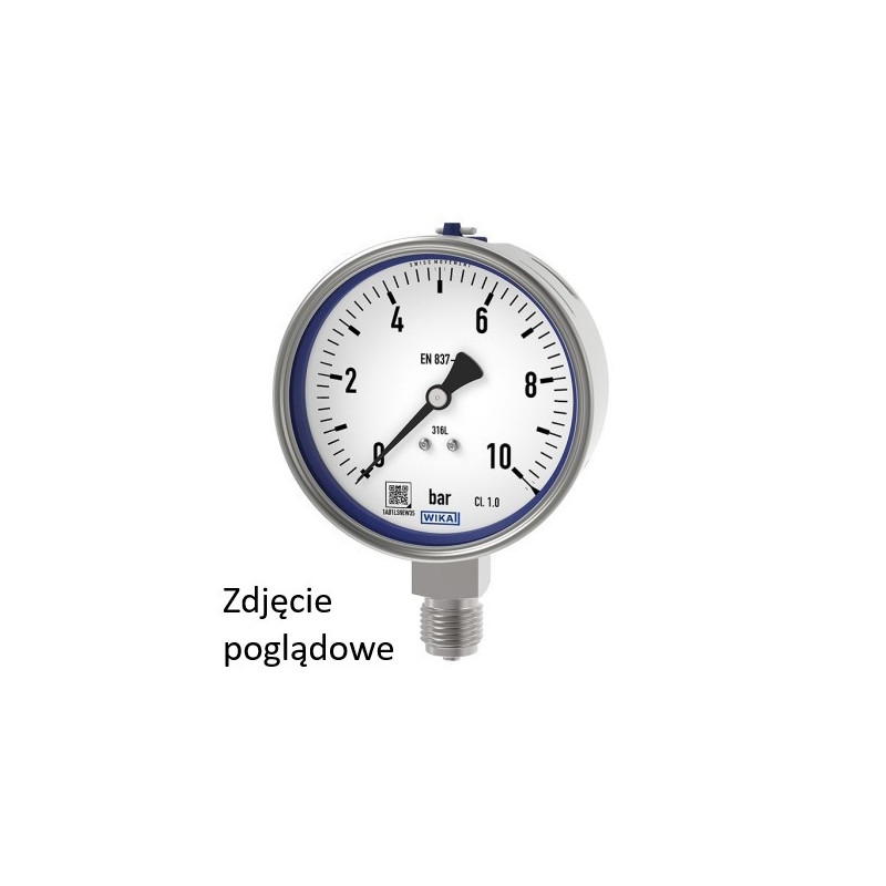 Manometr nierdzewny 232.50.100 9050213 | WIKA
