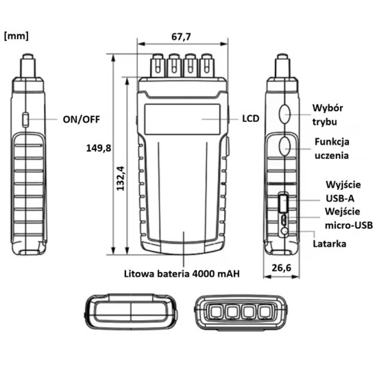 Tester czujników ST-03 - PNP / NPN / analog - Eickmann Elektronik