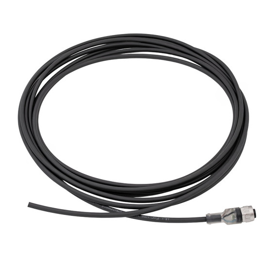 Przewód M12 LED PNP 4-pin żeński prosty binder 77 3630 0000 50004-0500
