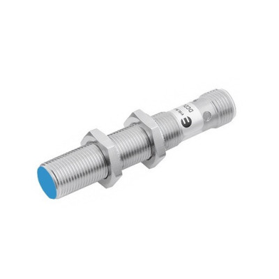 KDCL-12-PSK-ST4 Eickmann Elektronik – czujnik pojemnościowy M12 z mosiężną obudową i niebieską powierzchnią aktywną