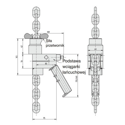 Tester sprzęgieł - wciągników łańcuchowych FRKPS 79100347 | WIKA