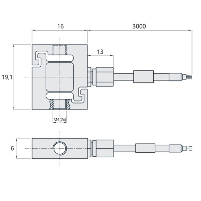 Przetwornik siły typu S F2808 83801314 | WIKA