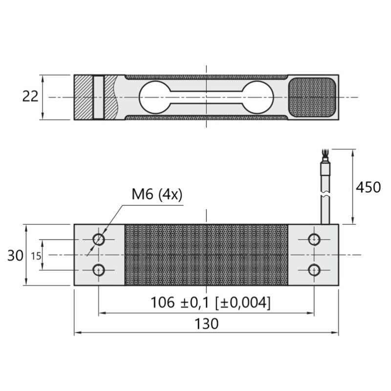 Jednopunktowy czujnik wagowy F4801 83809292 | WIKA