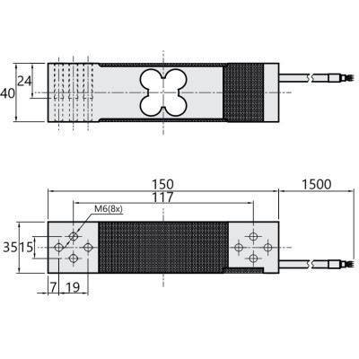 Jednopunktowy czujnik wagowy F4818 83800968 | WIKA