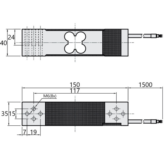 Jednopunktowy czujnik wagowy F4818 83800968 | WIKA