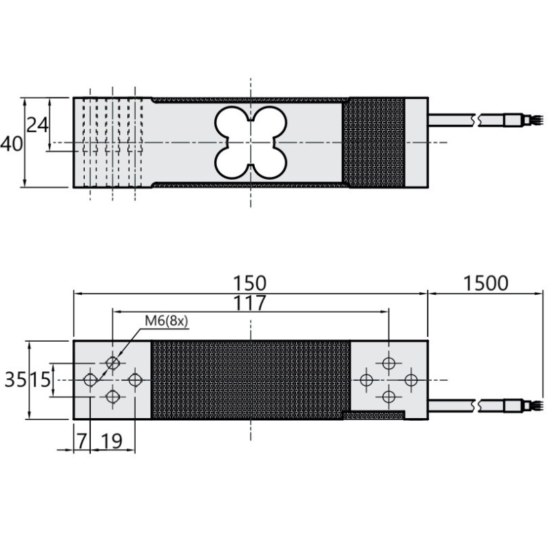 Jednopunktowy czujnik wagowy F4818 83800968 | WIKA