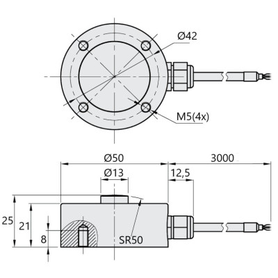 Przetwornik siły nacisku F1821 83805438 | WIKA
