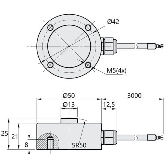 Przetwornik siły nacisku F1821 83805439| WIKA