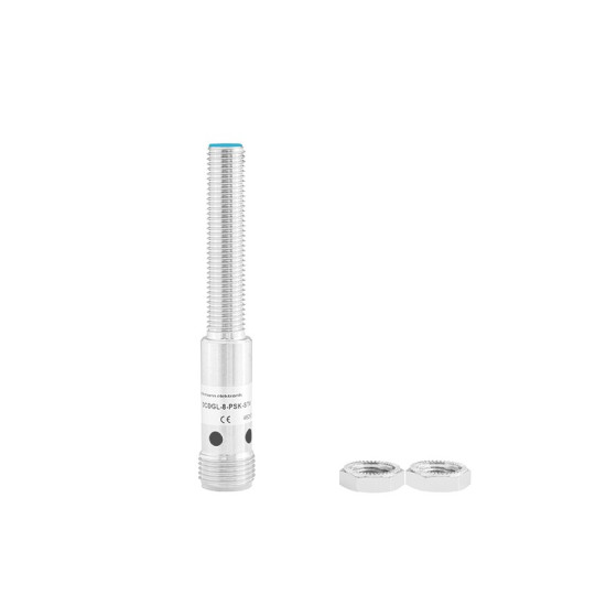 Czujnik indukcyjny M8 DCDGL-8-PSK-ST4 PNP NO, 2 mm, IP67