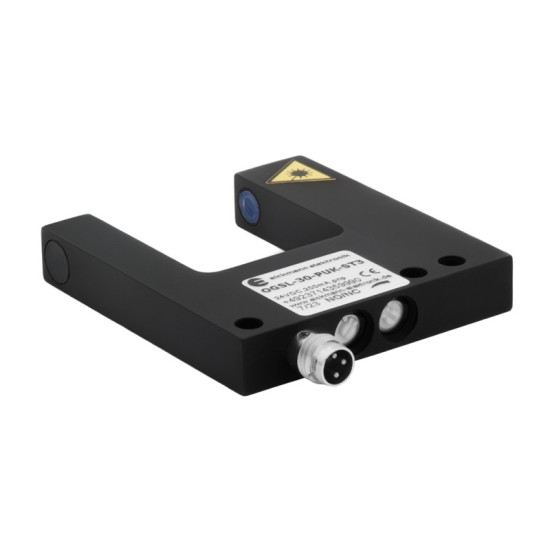 Czujnik widełkowy 30 mm, PNP NO/NC, laser | OGSL-30-PUK-ST3