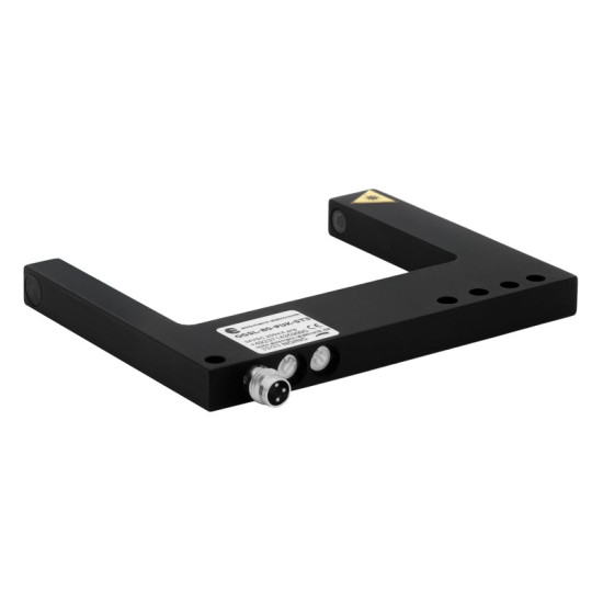 Czujnik widełkowy 80 mm, PNP NO/NC, laser | OGSL-80-PUK-ST3